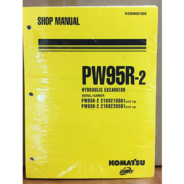 Komatsu Service PW95R-2 Excavator Shop Manual NEW REPAIR #1 image
