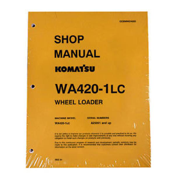 Komatsu WA420-1LC Wheel Loader Service Repair Manual #1 image