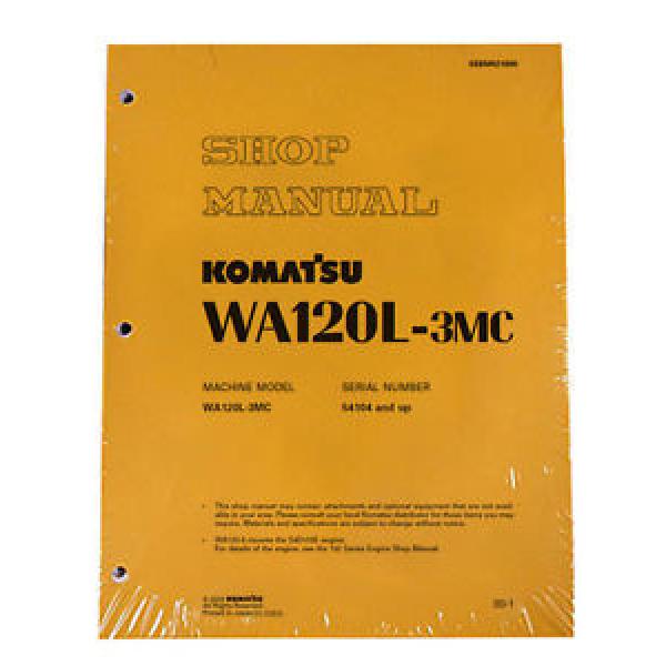 Komatsu WA120-3MC Wheel Loader Service Repair Manual #2 #1 image