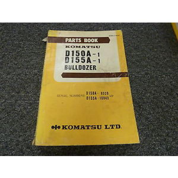 Komatsu D150A-1 D155A-1 Bulldozer Dozer Part Catalog Manual Manual #1 image
