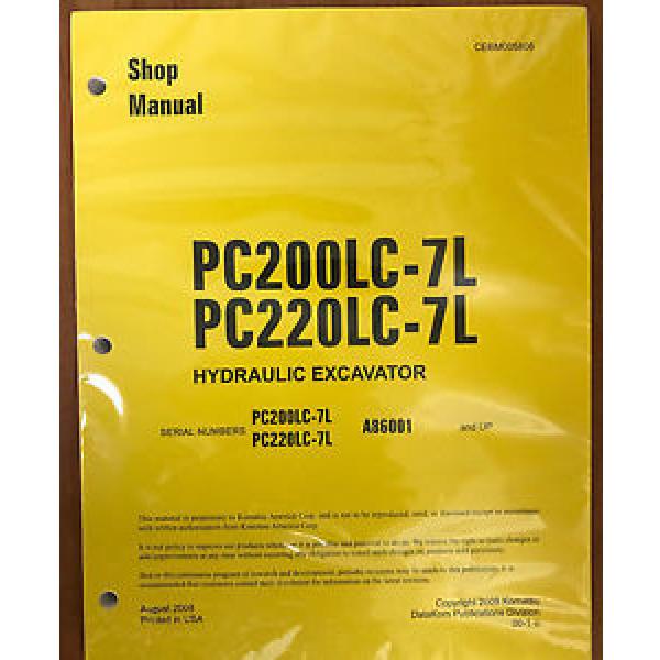 Komatsu PC200LC-7L, PC220LC-7L Hydraulic Excavator Shop Repair Service Manual #1 image