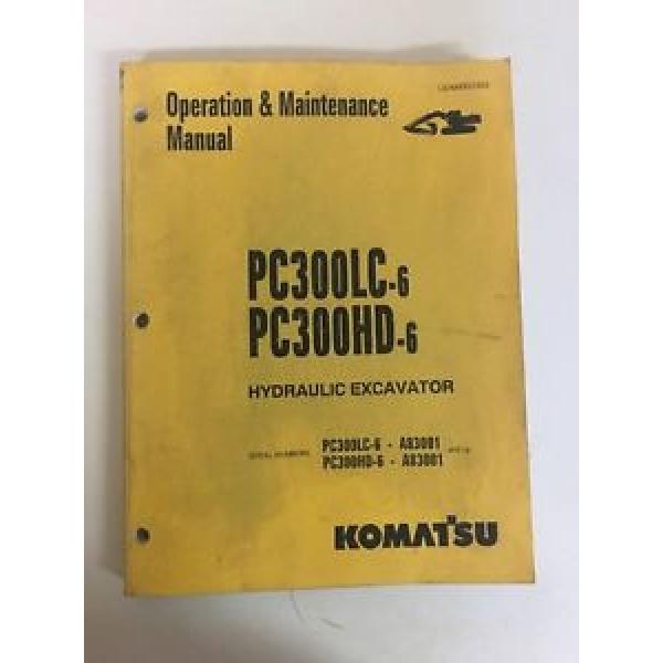 Komatsu Hydraulic Excavator Operation/Maintenance Manual - PC300LC-6 &amp; HD-6 #1 image