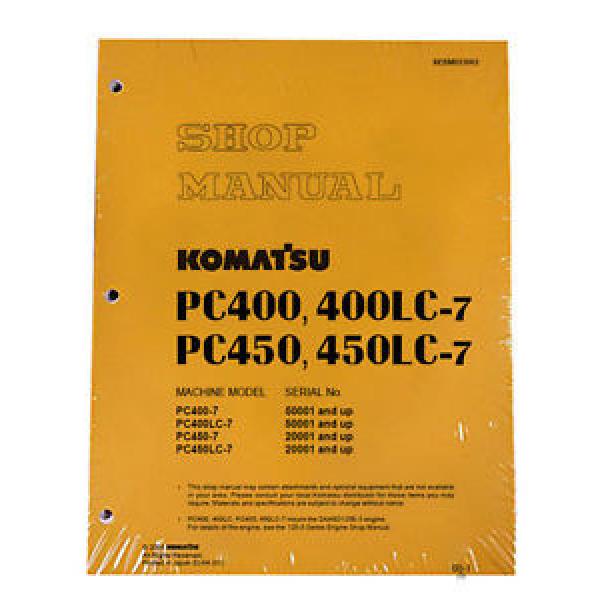 Komatsu Service PC400-7, PC400LC-7, PC450-7/LC-7 Manual #1 image