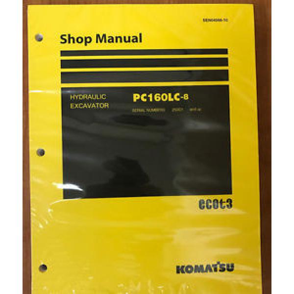 Komatsu Service PC160LC-8 Manual Shop Repair #1 image