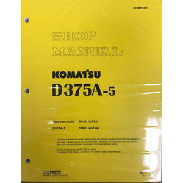 Komatsu D375A-5 Service Repair Workshop Printed Manual #1 image