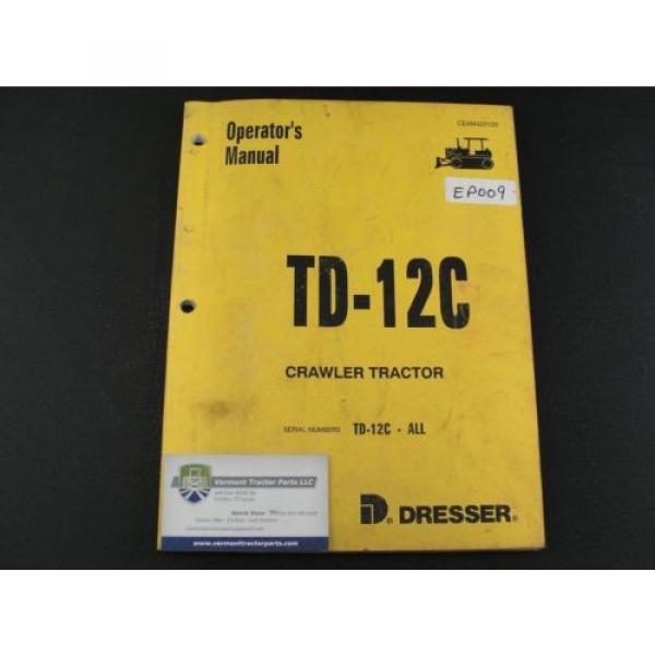Komatsu TD-12C bulldozer operator users owners manual CEAM423120 #1 image