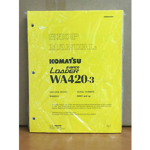 Komatsu WA420-3 Avance Wheel Loader Shop Service Repair Manual #1 image