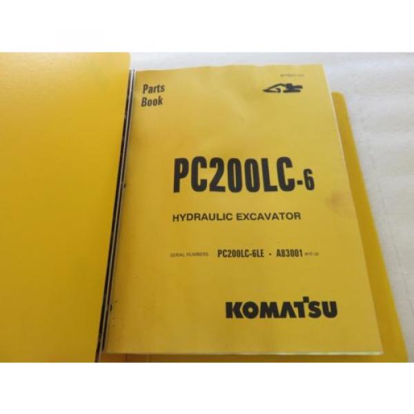 Komatsu - PC200LC-6 - Hydraulic Excavator Parts Manual BEPB001702 #4 image