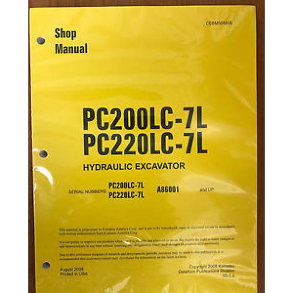 Komatsu Service PC160LC-7E0 PC180LC-7E0 PC180NLC-7E0 Shop Repair Manual NEW #1 image