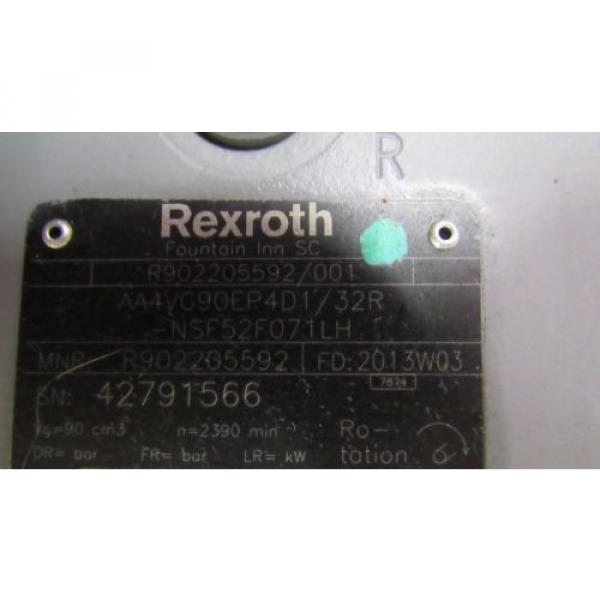 Origin REXROTH R902205592/001 AA4VG90/32 AXIAL PISTON VARIABLE HYDRAULIC pumps #4 image