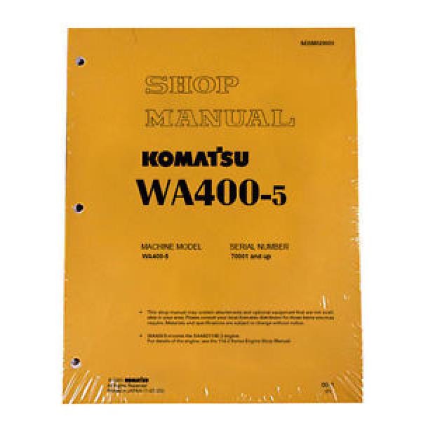 Komatsu WA400-5 Wheel Loader Service Repair Manual #1 image