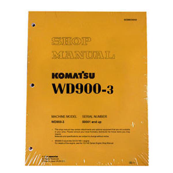 Komatsu WD900-3 Series Wheel Dozer Service Shop Manual #1 image