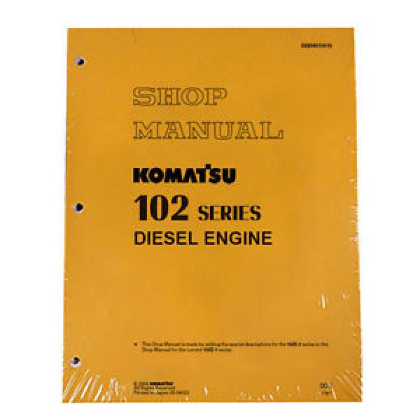 Komatsu Engines 102-E Series Service Shop Manual #1 image