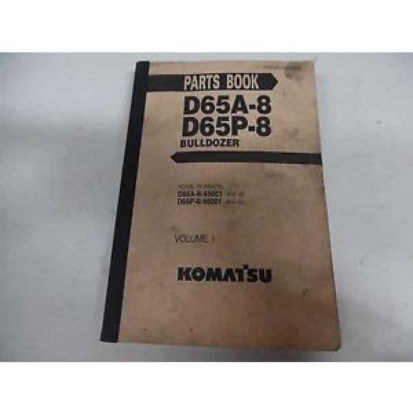 Komatsu D65A-8 and D65P-8 Bulldozer Parts Manual #1 image