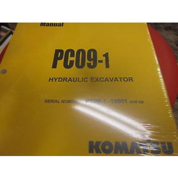 New Komatsu PC09-1 Hydraulic Excavator Operation &amp; Maintenance Manual #1 image