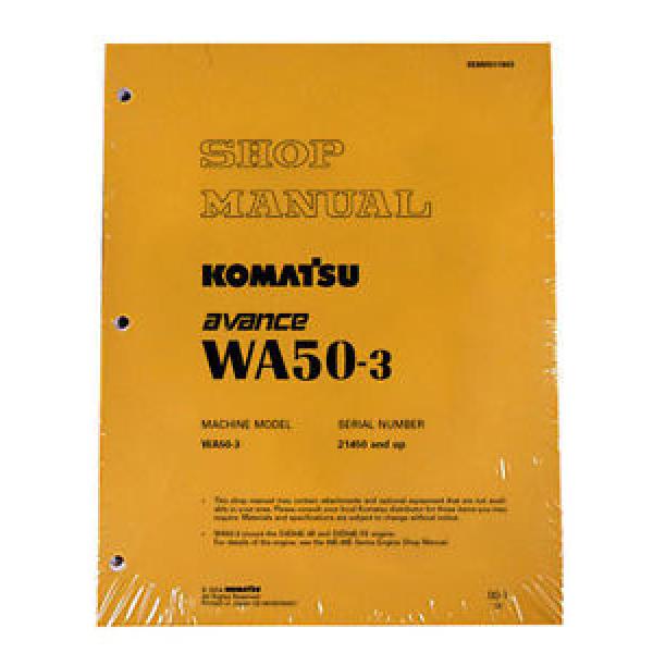 Komatsu WA50-5 Wheel Loader Service Repair Manual #1 image