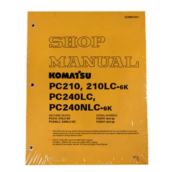 Komatsu Service PC210/210LC-6K/PC240LC/240NLC-6K-Manual #1 image