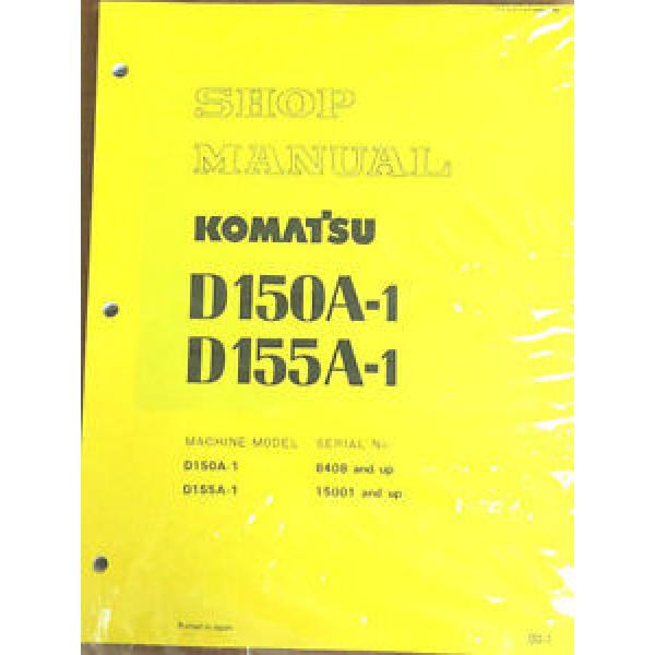 Komatsu D150A-1, D155A-1 Crawler, Dozer, Bulldozer Shop Repair Service Manual #1 image