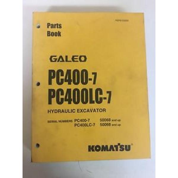 Galeo Komatsu PC400-7 PC400LC-7 Hydraulic Excavator Parts Book #1 image