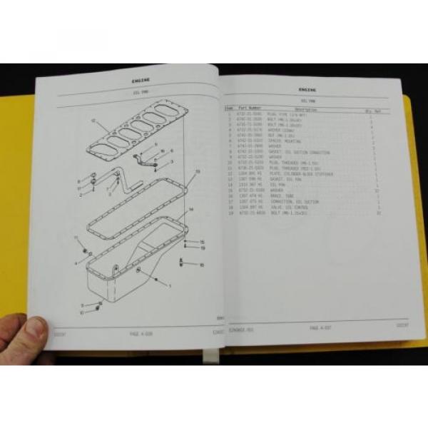 Komatsu excavator parts book manual PC300LC-6 PC300HD-6 BEPB005200 #4 image