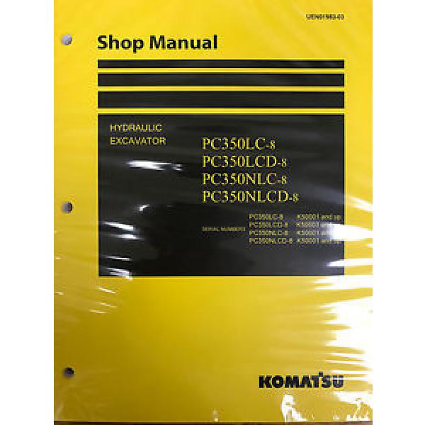 Komatsu PC300-8 PC300LC-8 PC350-8 PC350LC-8 Service Repair Printed Manual #1 image
