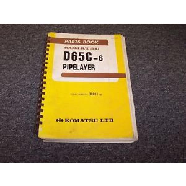 Komatsu D655C-6 Pipelayer Original Factory Parts Catalog Manual Guide 30001-UP #1 image