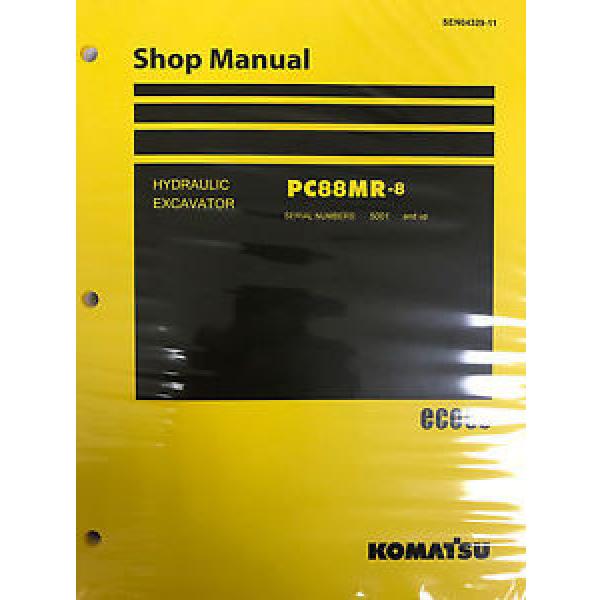 Komatsu PC88MR-8 Service Repair Printed Manual #1 image