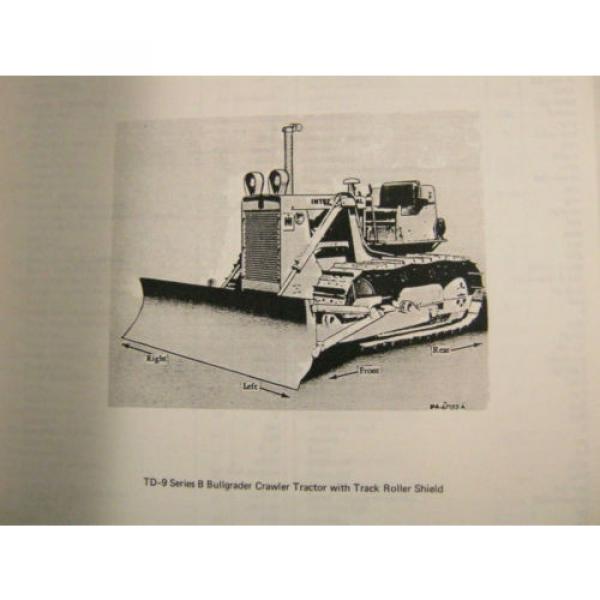 KOMATSU DRESSER TD-9 SERIES B CRAWLER TRACTOR BULLDOZER PARTS BOOK MANUAL 1974 #2 image