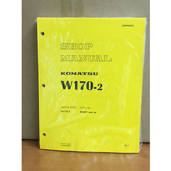 Komatsu W170-2 Wheel Loader Shop Service Repair Manual #1 image