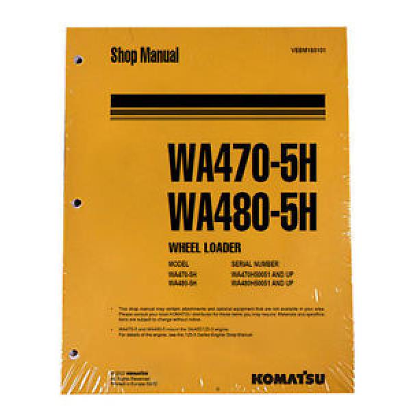 Komatsu WA470-5H, WA480-5H Service Repair Manual #1 image