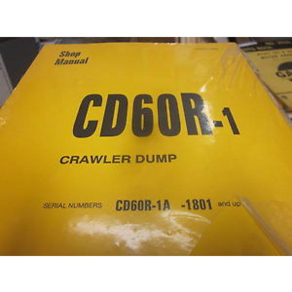 Komatsu CD60R-1 Crawler Dump Repair Shop Manual #1 image