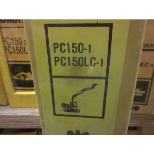 Komatsu PC150-1 PC150LC-1 Hydraulic Excavator Repair Shop Manual #1 image