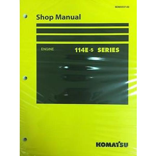 Komatsu 114E-5 Series Engine Factory Shop Service Repair Manual #1 image