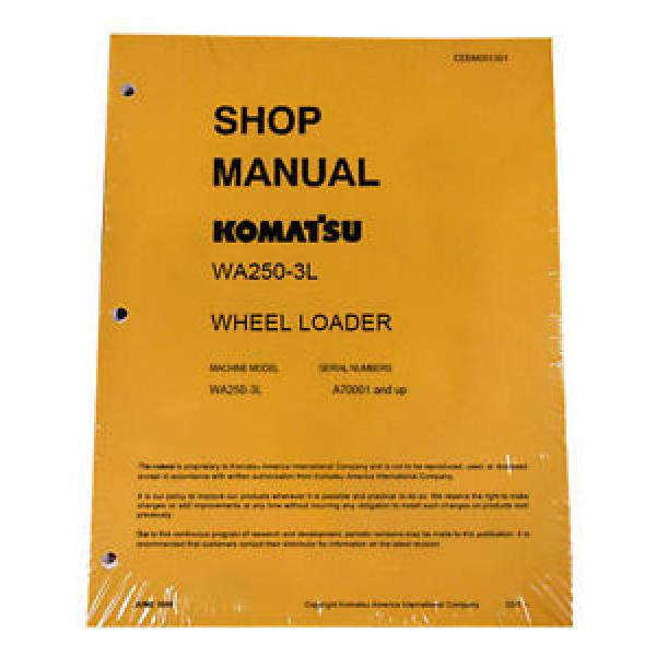 Komatsu WA250-3L Wheel Loader Service Shop Manual #1 image