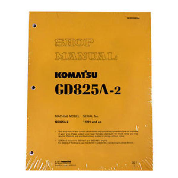 Komatsu Service GD825A-2 Series Mobile Grader Manual #1 image