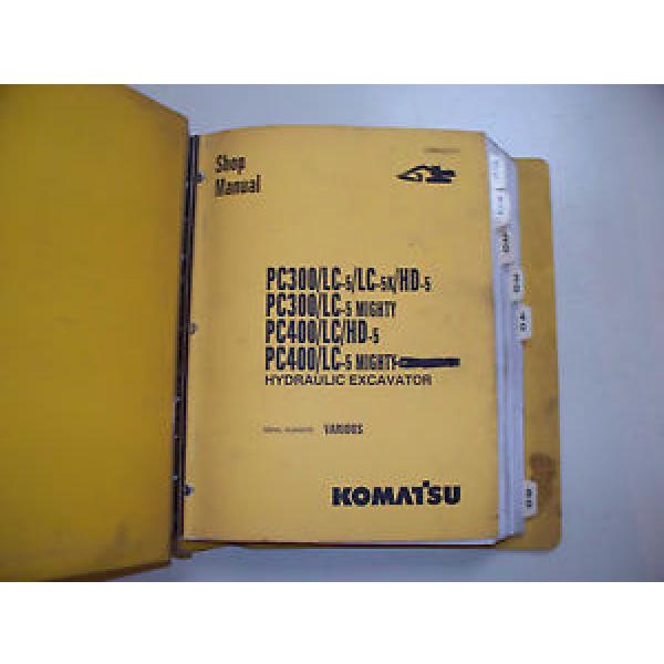 Komatsu PC300 Shop Manual #1 image