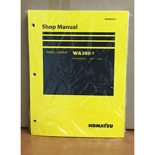 Komatsu WA380-7 Wheel Loader Shop Service Repair Manual #1 image