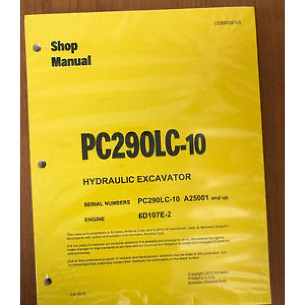 Komatsu PC290LC-10 Hydraulic Excavator Shop Repair Service Manual #1 image
