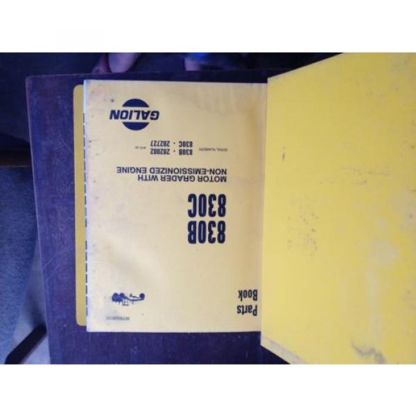 OEM KOMATSU 830B 830C GALION Motor Grader PARTS Book Catalog Manual GUC #4 image