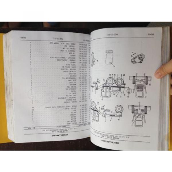 OEM KOMATSU 830B 830C GALION Motor Grader PARTS Book Catalog Manual GUC #5 image
