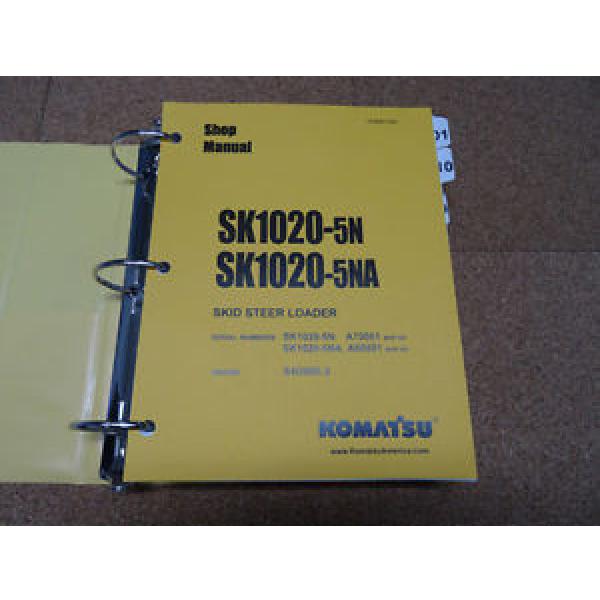 Komatsu SK1020-5N, SK1020-5NA Skid-Steer Loader Service Shop Repair Manual #1 image