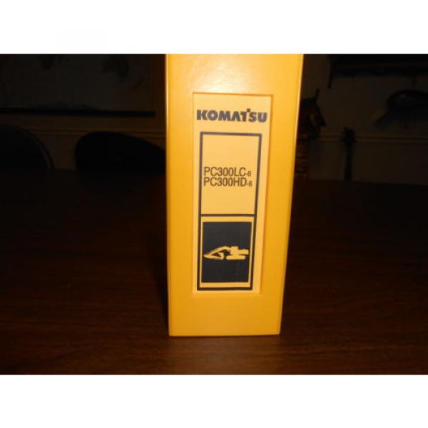 KOMATSU PC300 LC &amp; PC300 HD HYDRAULIC EXCAVATOR Parts Book #2 image