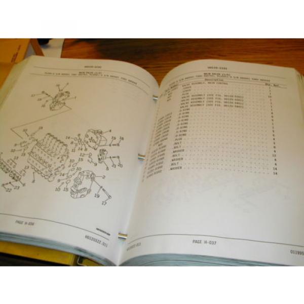 Komatsu PC200-6 &amp; LC-6 PARTS MANUAL BOOK CATALOG HYD. EXCAVATOR GUIDE BEPBX20601 #3 image