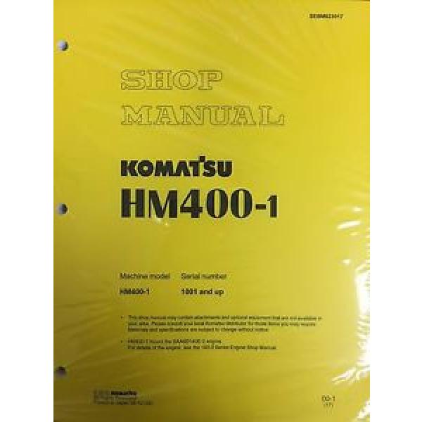 Komatsu HM400-1 Shop Service Manual Articulated Dump Truck #1 image