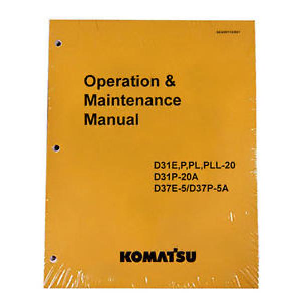 Komatsu D31E-20 Dozer Operation &amp; Maintenance Manual #1 image