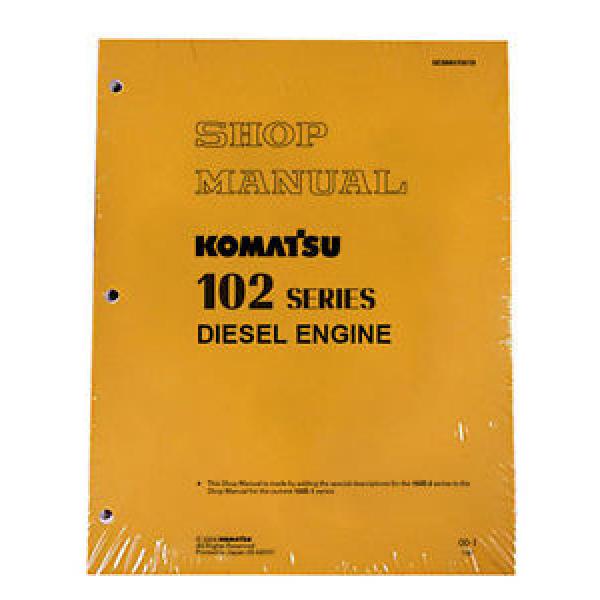 Komatsu Engines 6D102E-1 &amp; 2 102 Series Service Manual #1 image