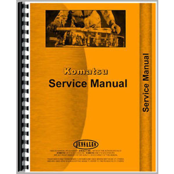 New Komatsu D21A-6 Bulldozer Chassis Service Manual #1 image