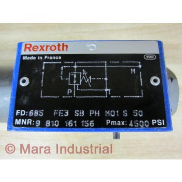 Rexroth China Greece Bosch 9 810 161 156 Valve 685 FE3 SB PH M01 S 50 - New No Box #2 image