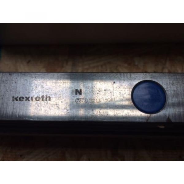 REXROTH Canada India  2 Rails  Guide Linear bearing CNC Route  model 7873 7210 13Q1 50&#034; #2 image
