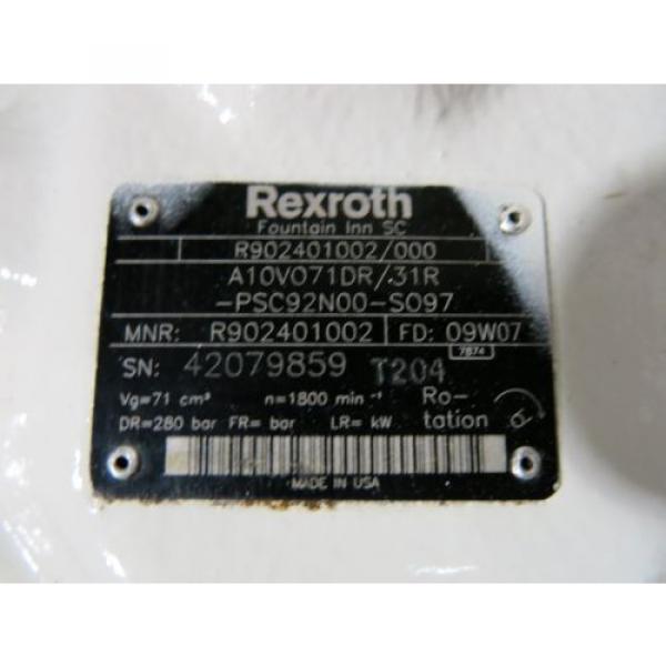Rexroth Korea Canada Hydraulic Pump 33 GPM 4000 PSI Pressure Compensated Unused #2 image